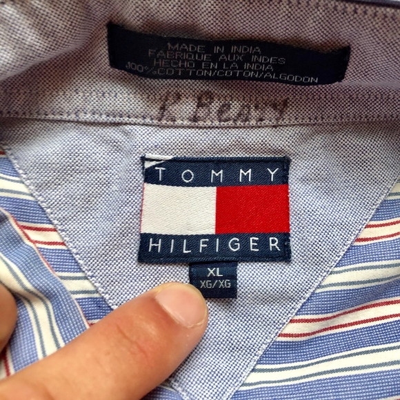 Tommy Hilfiger | Essential Striped Button Down XL - Picture 3 of 8
